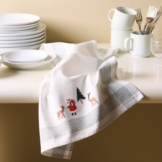 Kit de Broderie Stick & Stitch - Forêt de Noël 4 motifs