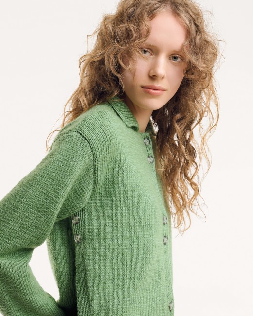 Creative Cotton Fleece dk - 017 lierre 100 GR 250 M Rico Design | Little Tricot
