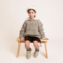 Fashion Modern Tweed aran Rico Design - 002 Ecru 50G 95M Fashion Modern Tweed aran Rico Design - 002 Ecru 50G 95M