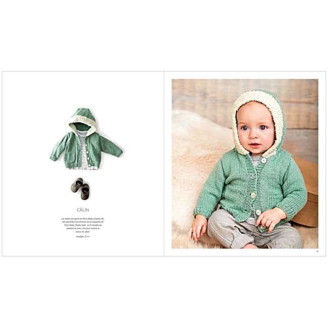 Baby Teddy aran - 024 Gris foncé 50 GR 135 M Rico Design