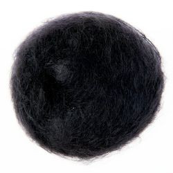 Fashion Mohair Merino aran - 010 Noir 50 GR 150 M Rico Design | Little Tricot