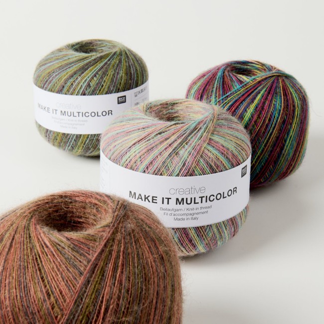 Creative Make It Multicolor - 002 Pastel 50 GR 750 M Rico Design