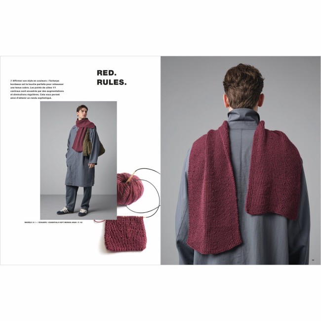 MADE BY MEN N° 3 ; 23 modèles élégants au tricot pour homme MADE BY MEN N° 3 ; 23 modèles élégants au tricot pour homme