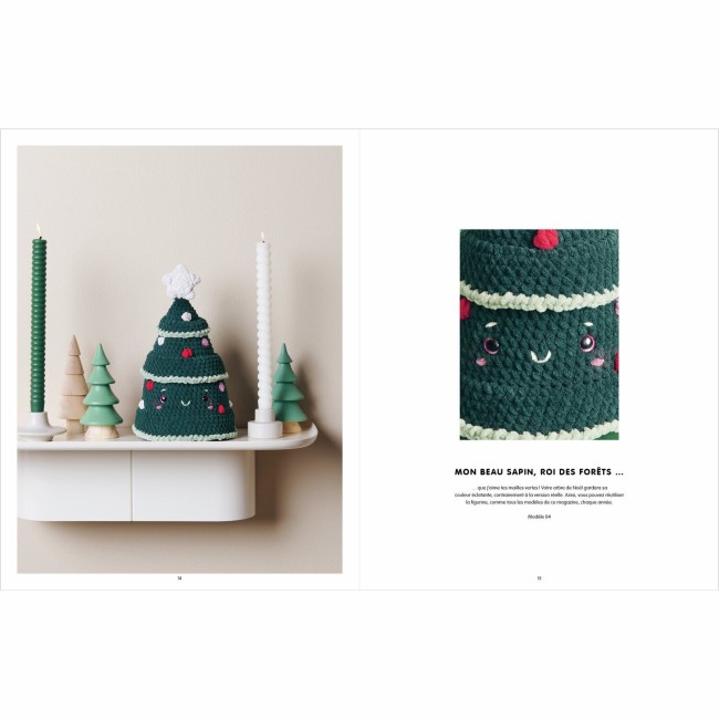 Chenillove Sparkle Christmas ;  Crochetez des figurines de Noël festives