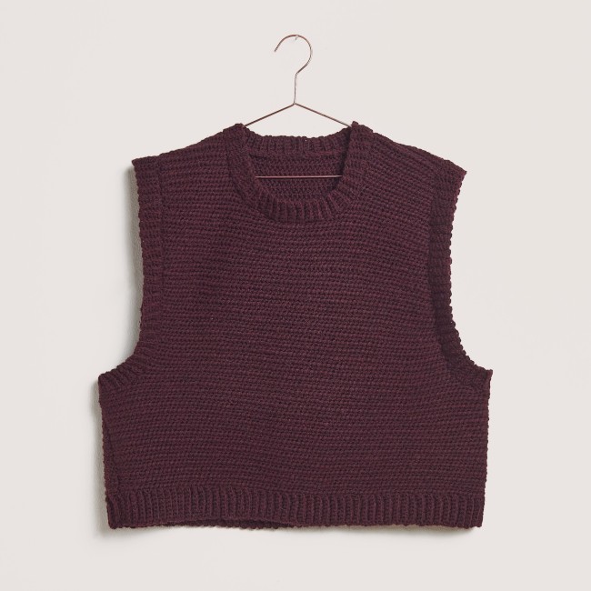 Fil Rico Soft Alpaca - 015 Bordeaux 50 GR 125 M Rico Design