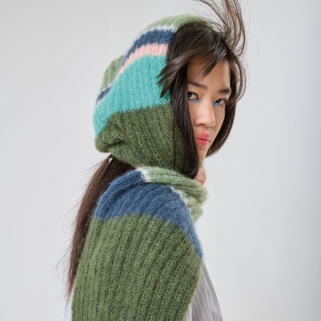 Luxury Alpaca Cotton Fusion - 004 Bleu 50 GR 190 M