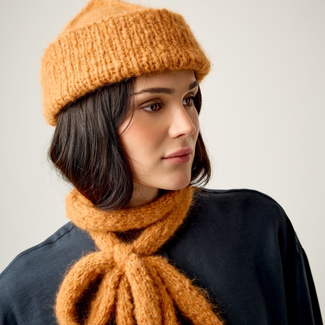 Luxury Baby Alpaca Cashmere Silk - 003 Caramel 50 GR 95 M Rico Design 