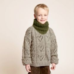 Fashion Modern Tweed aran Rico Design - 002 Ecru 50G 95M Fashion Modern Tweed aran Rico Design - 002 Ecru 50G 95M