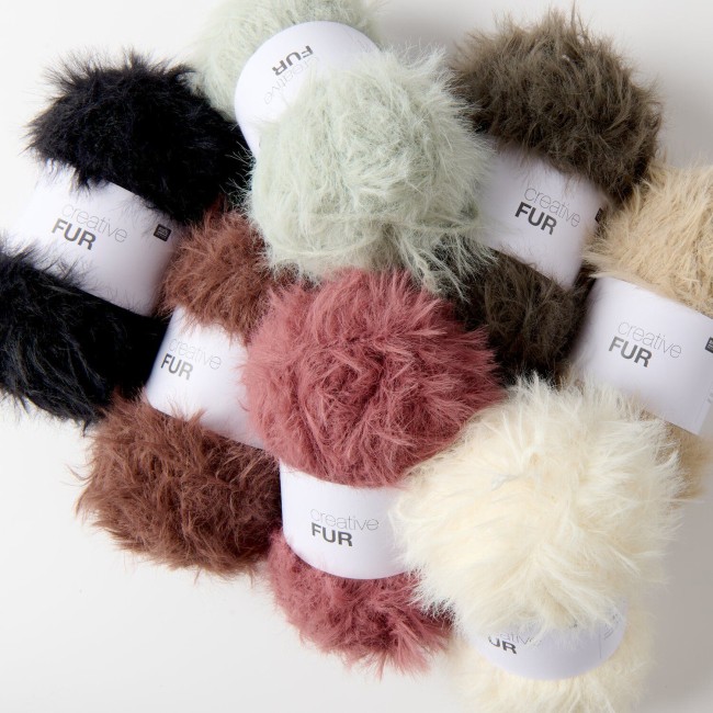 Creative Fur - 004 Aqua 100 GR 130 M Rico Design