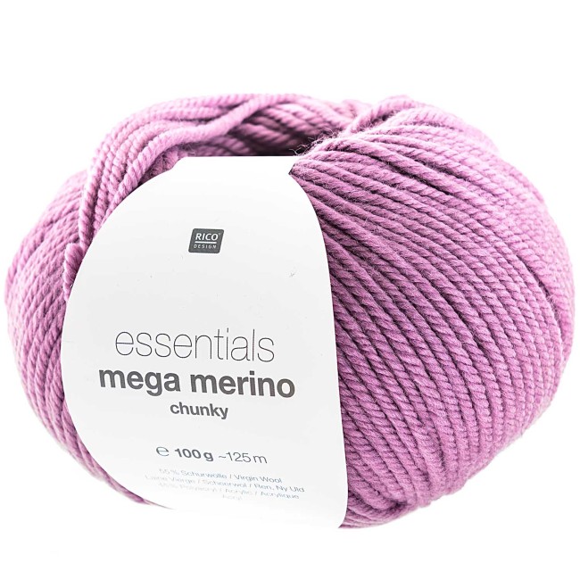 Essentials Mega Wool chunky - 09 Rouge 100 GR 115 M Rico Design
