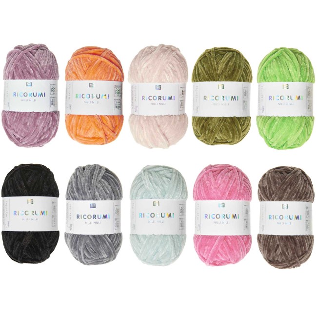 Rico Design Kit Ricorumi Nilli Nilli - 10 couleurs FASHION