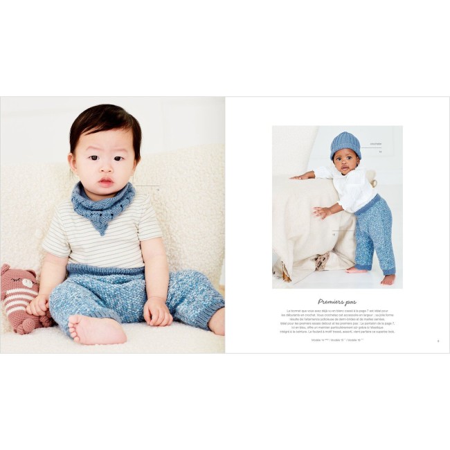 Rico Baby N° 044 - 22 modèles tricot bébé de 0 mois à 3 ans Rico Design Rico Baby N° 044 - 22 modèles tricot bébé de 0 mois à 3 ans Rico Design