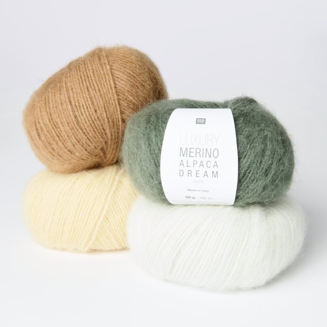 Luxury Merino Alpaca Dream aran - 002 Abricot 50 GR 125 M Rico Design