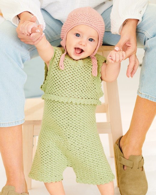 Baby Cozy Organic Cotton Cashmere - 011 Sauge 50 GR 145 M Rico Design