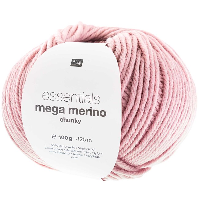 Essentials Mega Wool chunky - 09 Rouge 100 GR 115 M Rico Design