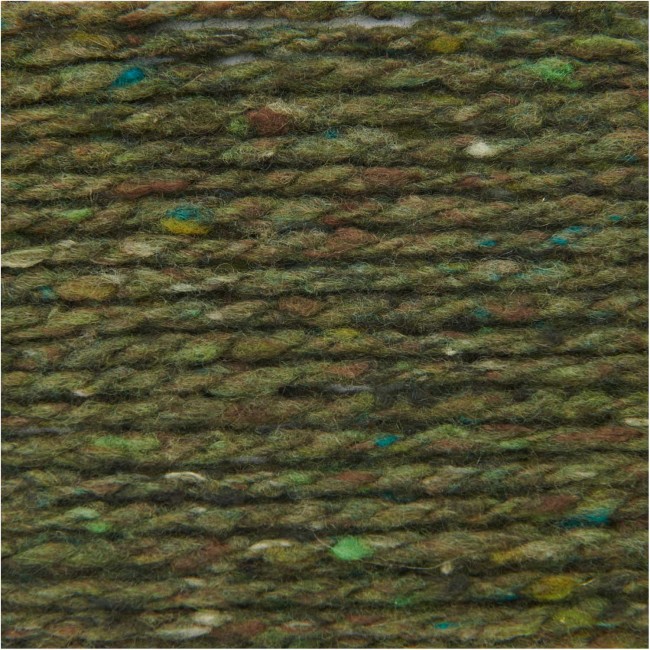 Fashion Modern Tweed aran Rico Design - 018 Olive 50G 95M