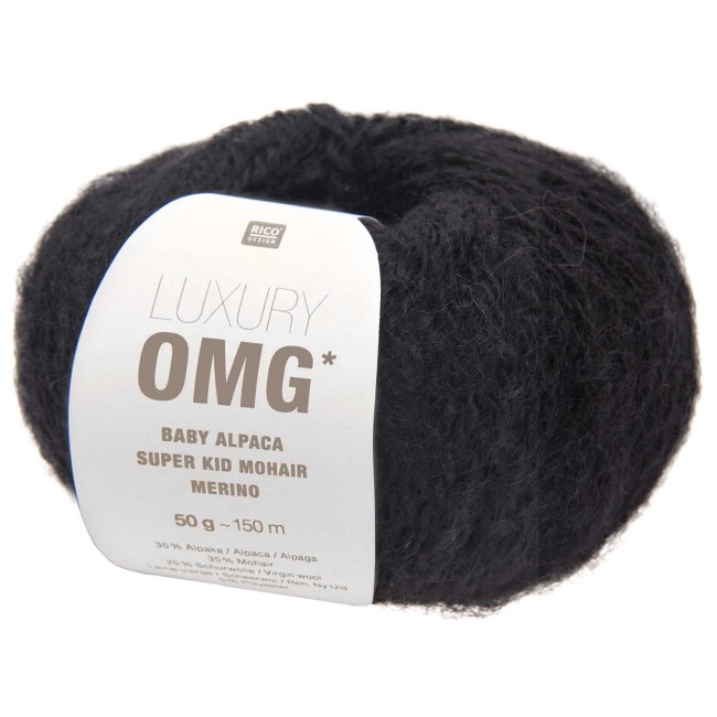 Luxury OMG - 012 Noir 50 GR 150 M Rico Design