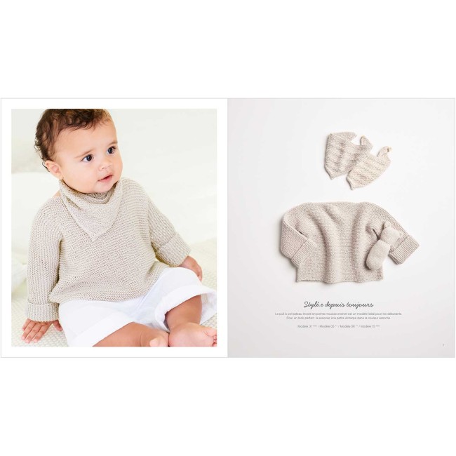 Rico Baby 041 Rico Design - Tricotez en Baby Cozy Organic Cotton Cashmere - 23 modèles de 0 mois à 3 ans