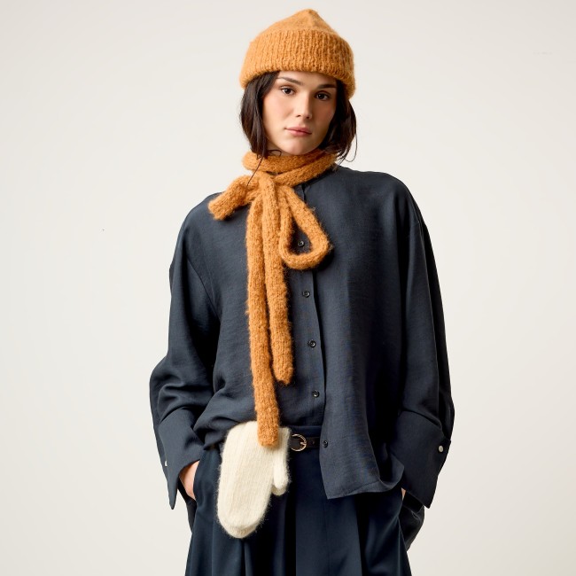 Luxury Baby Alpaca Cashmere Silk - 003 Caramel 50 GR 95 M Rico Design 
