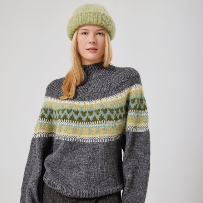 Fil Rico Soft Alpaca - 017 Olive 50 GR 125 M Rico Design