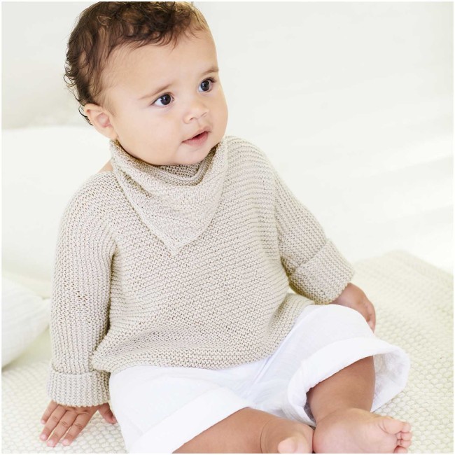 Baby Cozy Organic Cotton Cashmere - 003 Taupe 50 GR 145 M Rico Design