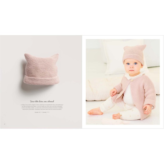 Rico Baby 041 Rico Design - Tricotez en Baby Cozy Organic Cotton Cashmere - 23 modèles de 0 mois à 3 ans