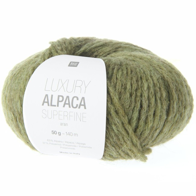 Luxury Alpaca Superfine aran - 034 Lierre 50 GR 140 M Rico Design