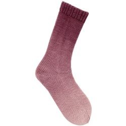 Socks Dégradé 6 fils - 002 Bordeaux 150 GR 400 M Rico Design