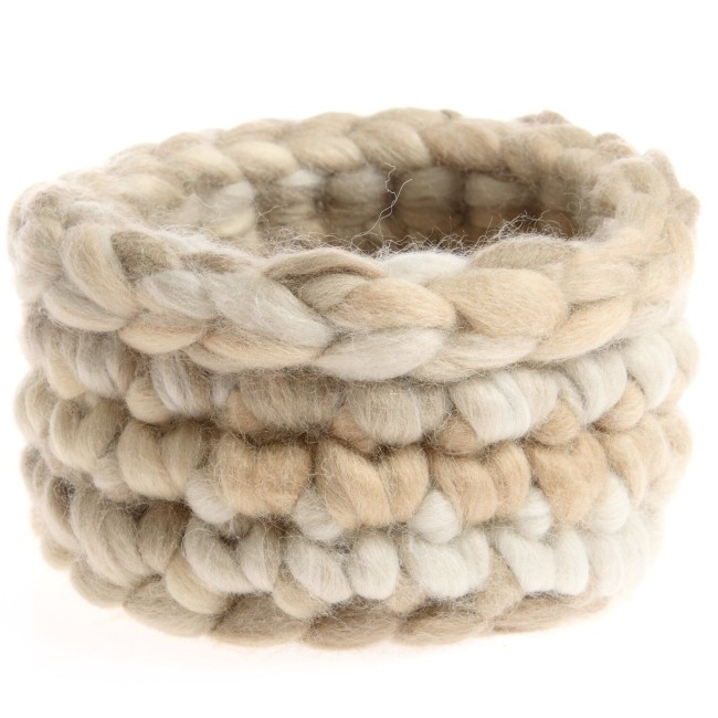 Creative Wool Ribbon - 007 Pebbles 150 GR 24 M Rico Design | Little Tricot