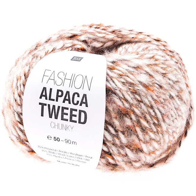 Fashion Alpaca Tweed chunky - 001 Ecru 50 GR 90 M