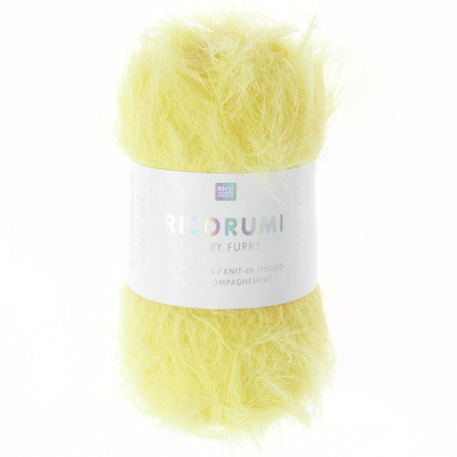 Little Tricot | Ricorumi Furry Furry - 002 Jaune 25 GR 175 M 