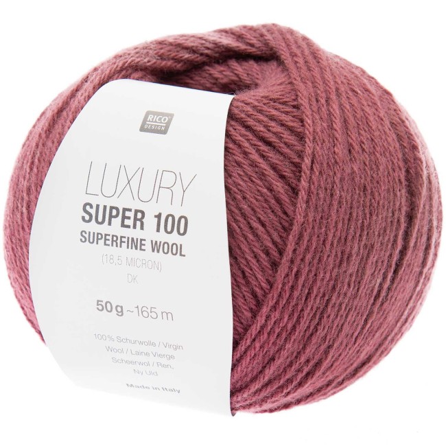 Luxury Super 100 Superfine Wool dk - 014 Lilas 50 GR 165 M Luxury Super 100 Superfine Wool dk - 014 Lilas 50 GR 165 M