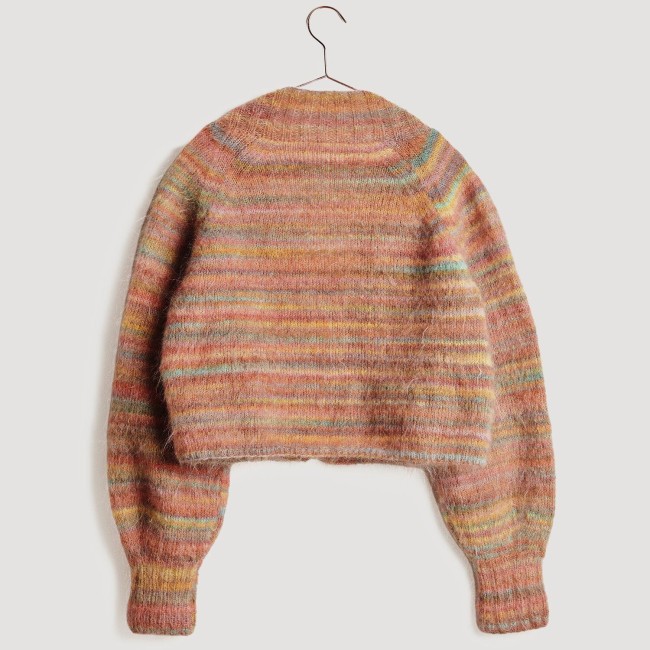 Fashion Meri Mohair Print - 002 Dark peaches 50G 275M