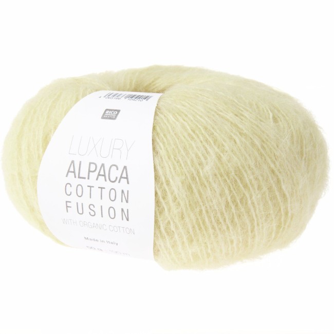 Rico Design Luxury Alpaca Cotton Fusion - 009 Vanille 50G 190M