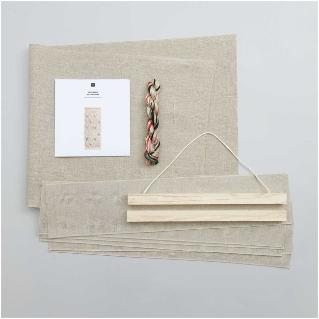 Kit de broderie au point de croix compté - Calendrier de l'Avent 
