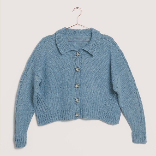 Creative Cotton Fleece dk - 018 Bleu pigeon 100 GR 250 M | Little Tricot