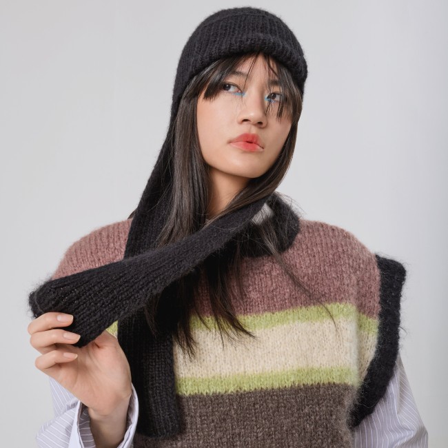 Luxury Baby Alpaga & Merino chunky - Madly in Love - 005 Noir 50 GR 130 M