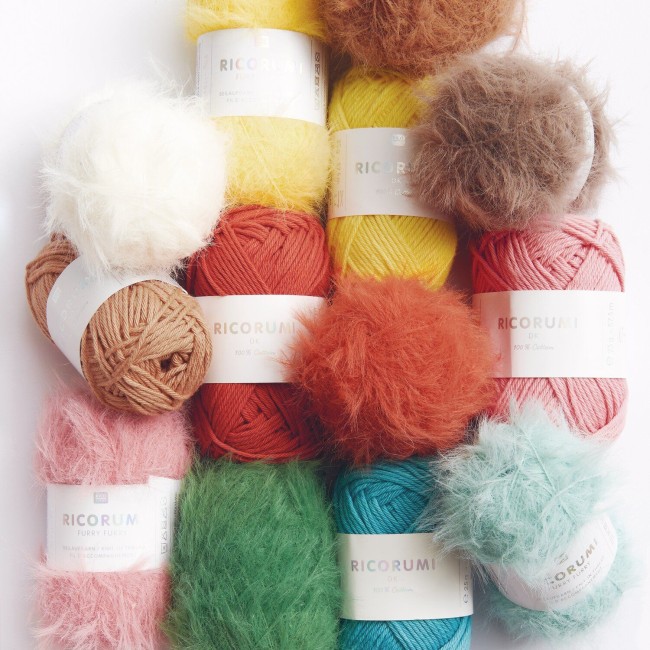 Ricorumi Furry Furry - 006 Vert sapin 25 GR 175 M