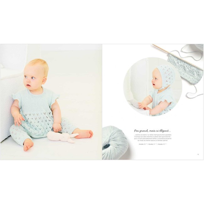 Rico Baby 041 Rico Design - Tricotez en Baby Cozy Organic Cotton Cashmere - 23 modèles de 0 mois à 3 ans