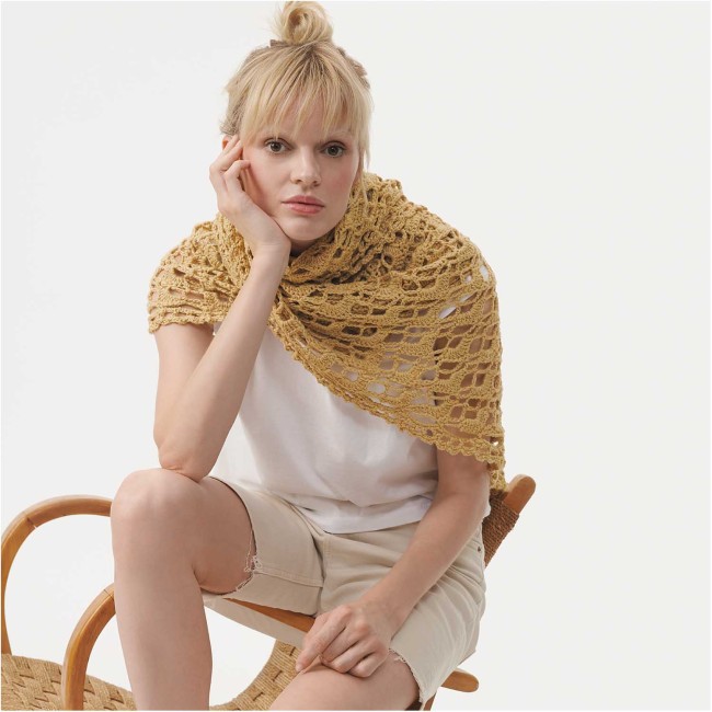Fashion Silk Blend dk - 018 Moutarde 50 GR 210 M Rico Design