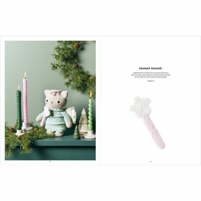 Chenillove Sparkle Christmas ;  Crochetez des figurines de Noël festives