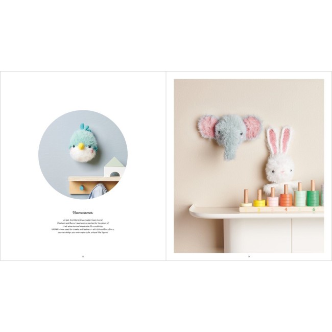 Ricorumi Furry Animals ; Crochetez de jolis animaux avec le Fil fourrure Ricorumi Furry Furry