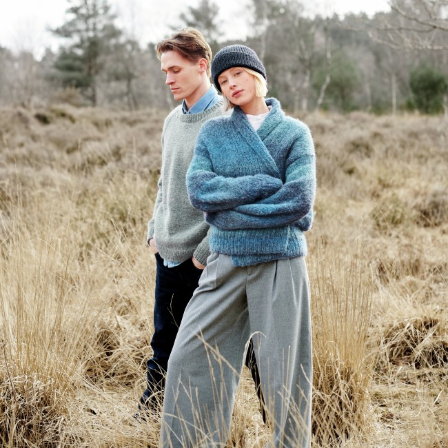 Fashion Alpaca Superfine Heavens Big Cloud - 009 Blue sky 100 GR 280 M