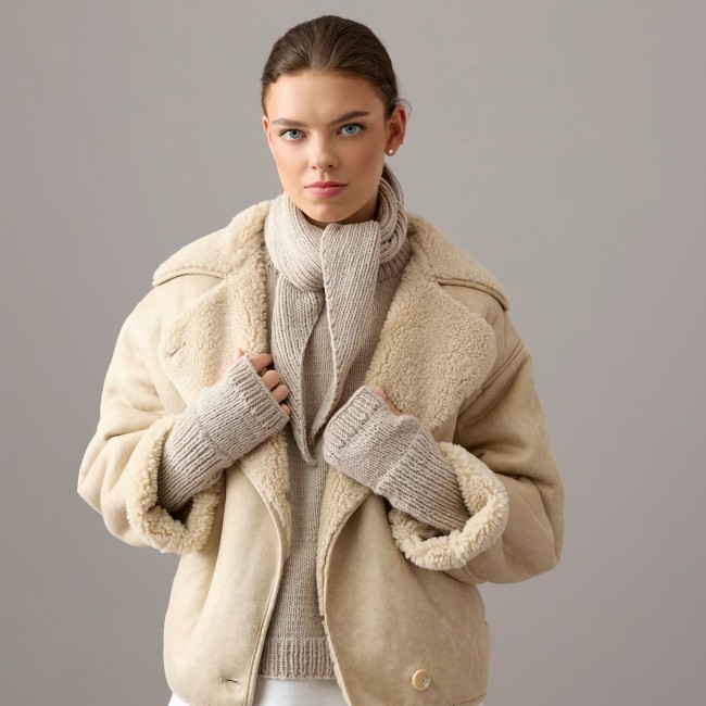 Essentials Vegan Cashmere aran - 002 Beige 50 GR 100 M Rico Design Essentials Vegan Cashmere aran - 002 Beige 50 GR 100 M Rico Design