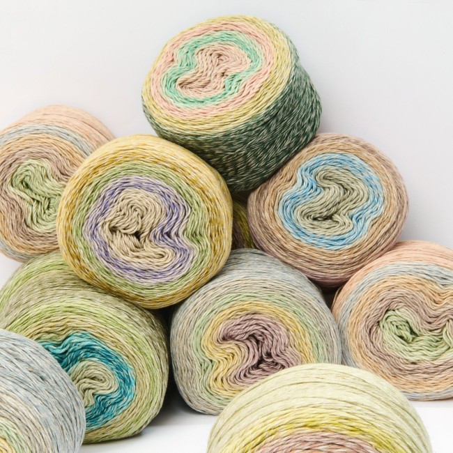 Creative Cotton Linen Cake - 006 Retro Shades 200 GR 480 M | Little Tricot