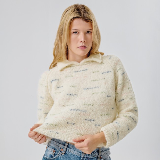 Luxury Pure Baby Alpaca - 001 Crème  50 GR 150 M