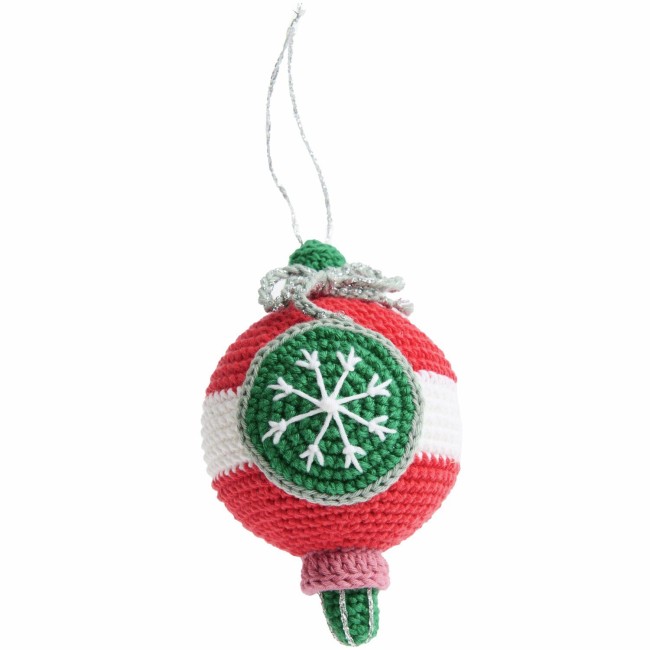 Kit de crochet Ricorumi Variante ARGENT - Kit de 2 Boules de Noël Kit de crochet Ricorumi Variante ARGENT - Kit de 2 Boules de Noël