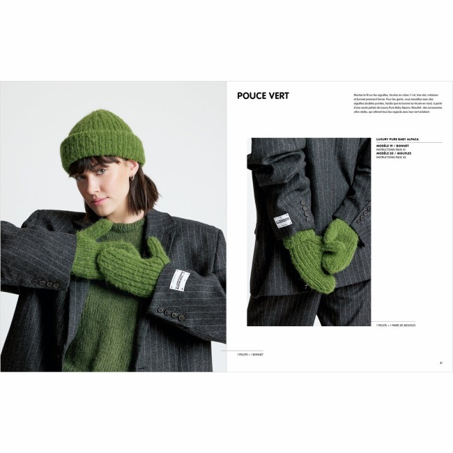 Luxury Knits Premium Natural Fibres ; 21 modèles tricotés pour femme