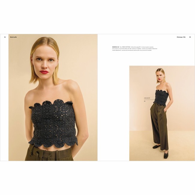 Made by Me n° 22 Printemps-Eté ; 29 modèles au tricot et crochet pour femme Made by Me n° 22 Printemps-Eté ; 29 modèles au tricot et crochet pour femme | Little Tricot