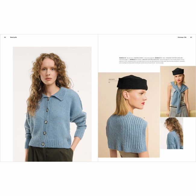 Made by Me n° 22 Printemps-Eté ; 29 modèles au tricot et crochet pour femme Made by Me n° 22 Printemps-Eté ; 29 modèles au tricot et crochet pour femme | Little Tricot